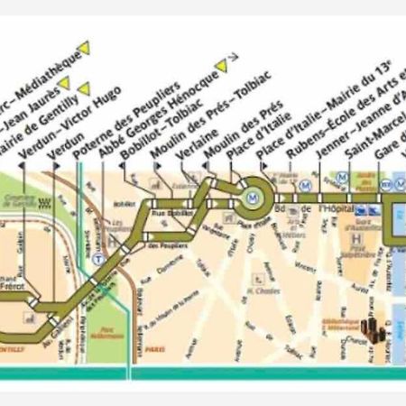Beau T3 A Arcueil A 3 Min Rer B « Laplace » Bagian luar foto